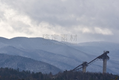 阿迪隆戴克山脉,无人,lake placid town,秋天,图像,户外,水平画幅,美国,八仙湖,纽约州
