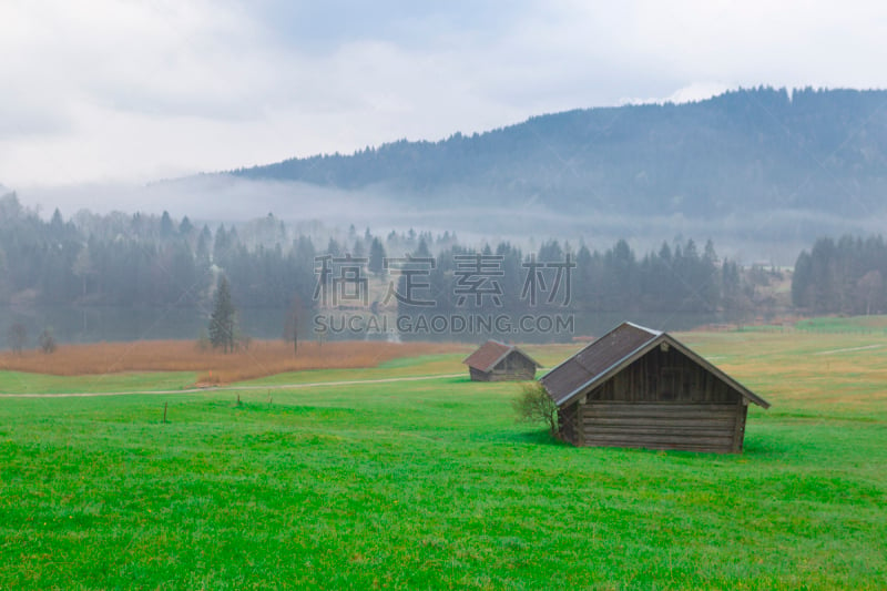 透过窗户往外看,秋天,德国,早晨,色彩鲜艳,背景,湖,欧洲,概念,打靶