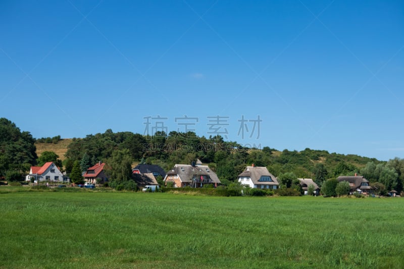 德国,格林威治村,惊骇,,草,乡村风格,户外,天空,草地,远古的