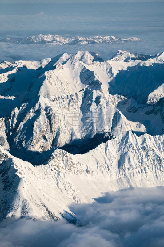 因斯布鲁克,冬天,寒冷,云景,雪山,云,奥地利,雪,自然美,蒂罗尔州