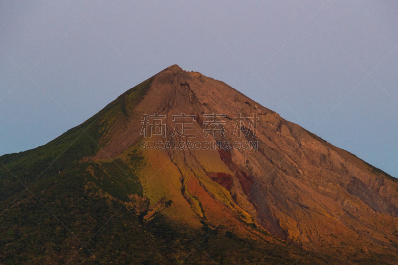 火山,康塞普西翁,尼加拉瓜,预兆的,自然,水平画幅,圆锥,无人,陡峭,户外