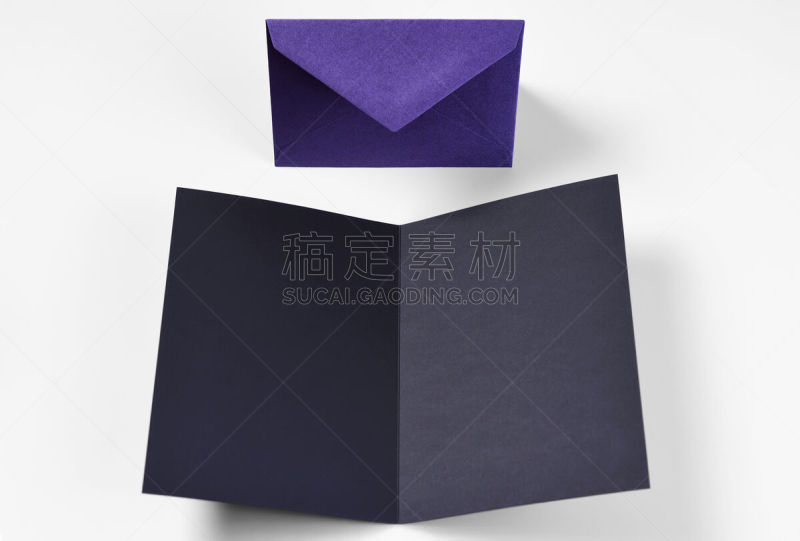 信封,空白的,黑卡,邀请的,葬礼,圣诞卡,折叠的,贺卡,空的,通信