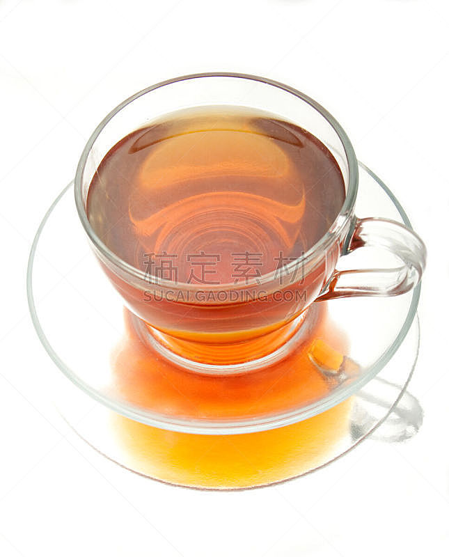 茶杯,红茶,垂直画幅,茶,白色,彩色图片,透明,无人,白色背景,背景分离