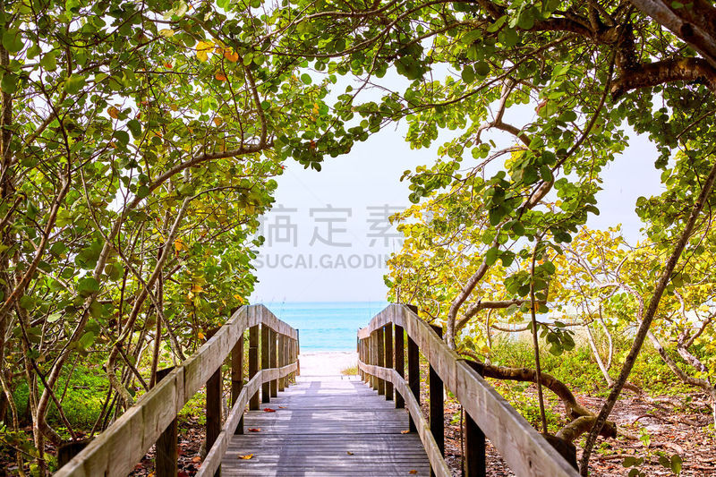 海滩,美国,佛罗里达,海湾,水,天空,水平画幅,沙子,无人,大西洋