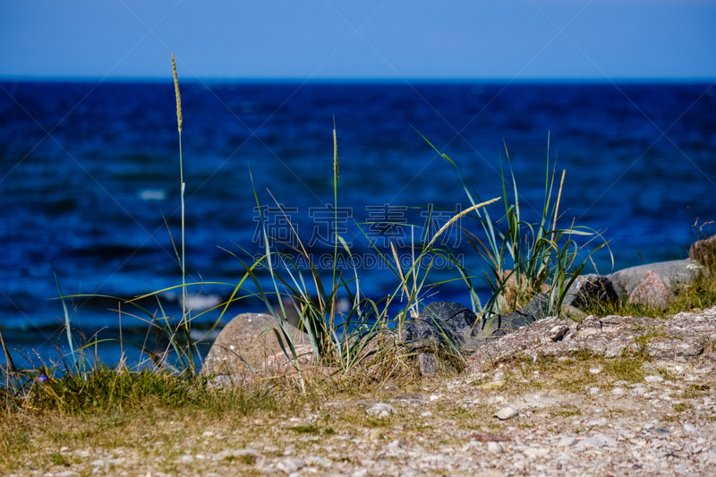 夏天,全景,海洋,海滩,风景,黄昏,湖,植物,河流,岩石