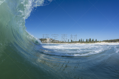 海浪,库拉姆海滩,波浪,海滩,水平画幅,户外,澳大利亚,摄影,度假,游泳