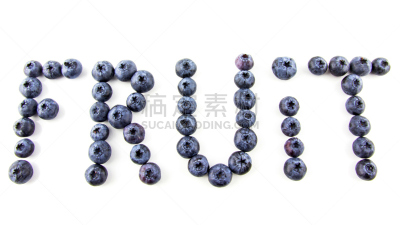 蓝莓,清新,水果,水平画幅,黑刺莓,素食,无人,生食,夏天,做