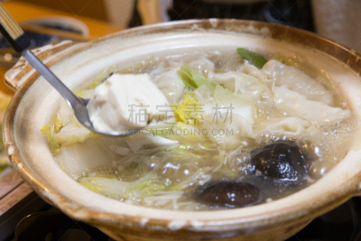 日式炖菜,炖锅,日式火锅菜,水平画幅,无人,日本,日本食品,食品,摄影