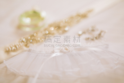 吊袜带,新娘,婚礼,水晶,襟花,订婚戒指,早晨,珠宝,花束,青年人