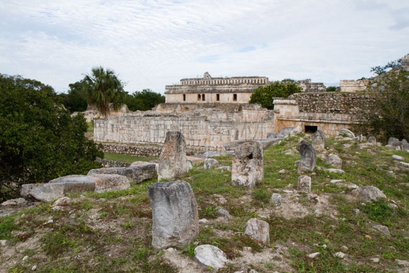 尤科麦尔,纪念碑,古代文明,灵性,水平画幅,美丽达岛,梅里达,户外,美洲,石头