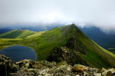 赫尔维林峰,阿伯费尔迪,别有洞天,乌兹渥特湖,英格兰湖区,水,国家公园,水平画幅,山,无人