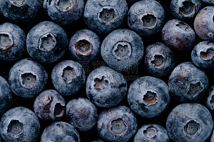 蓝莓,夏天,特写,清新,食品,水果,浆果,大特写,概念