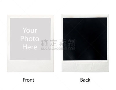 宝丽莱,即时成像,边框,过时的,水平画幅,形状,剪贴路径,无人,复古风格,背景分离