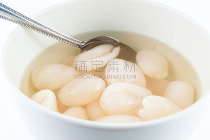 红毛丹,甜点心,糖浆,水平画幅,水果,异国情调,泰国,红色,人种,摄影