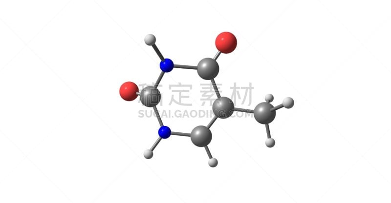 白色,分子结构,胸腺嘧啶,分离着色,化学元素周期表,酸,化学课,水平画幅,形状,无人