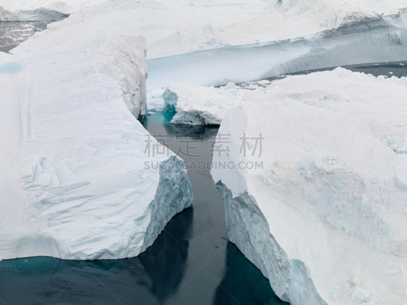 北冰洋,航拍视角,冰山,格陵兰,天空,风,气候,雪,北美,戏剧性的景观