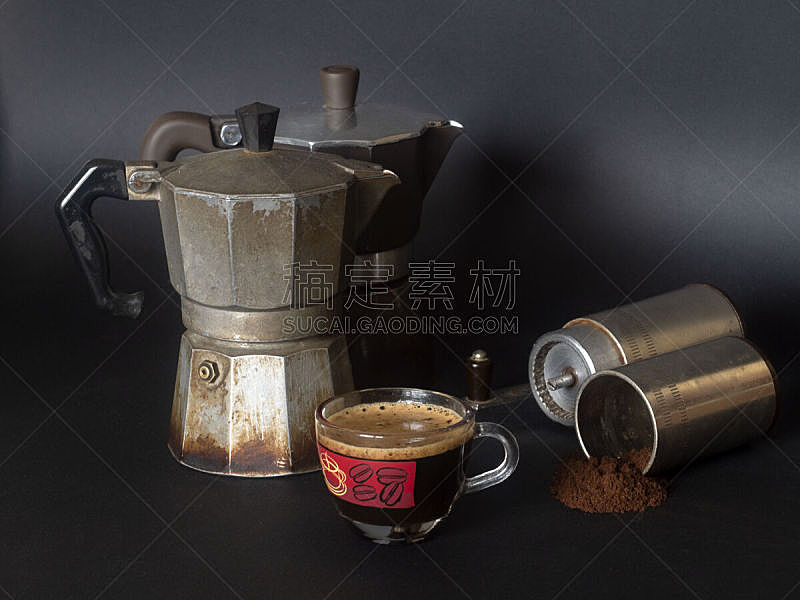 咖啡,磨咖啡机,咖啡机,咖啡店,饮料,传统,暗色,咖啡杯,杯,烤的