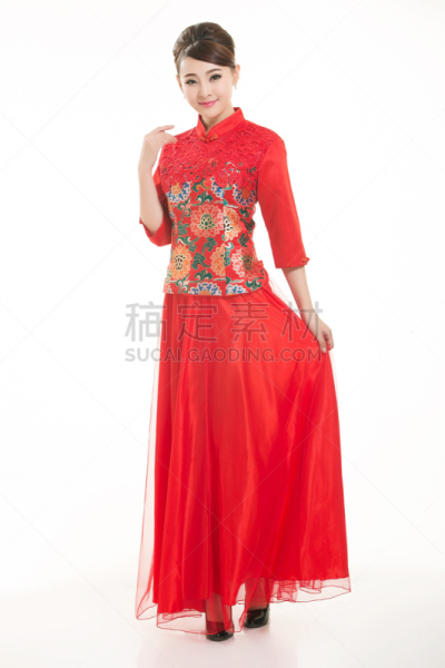 男招待,前面,衣服,白色背景,唐装,牧羊人之杖,登山杖,垂直画幅,欢迎标志,制服