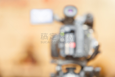 收银机,电视摄像机,记者招待会,抽象,前景聚焦,拍摄场景,研究会,麦克风,水平画幅