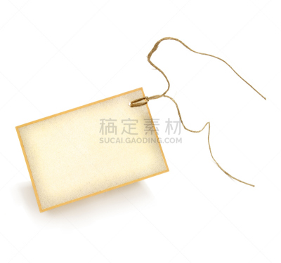 标签,空白的,贺卡,边框,水平画幅,无人,纸板,线绳,明信片,白色