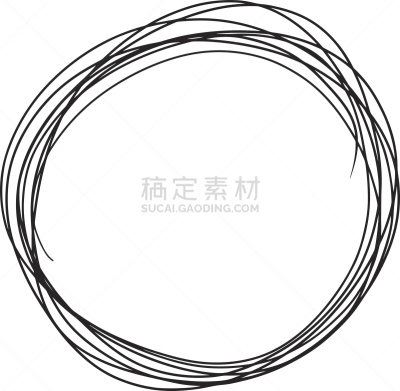 边框,乱画,草图,绿鳍马面鲀,黑色边框,卷着的,轮廓线画,绘画插图,留白,椭圆形