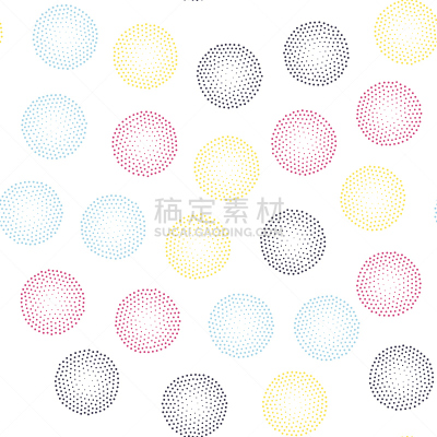 彩色图片,几何形状,四方连续纹样,全球通讯,球体,纺织品,色板,简单,复古风格,瓷砖