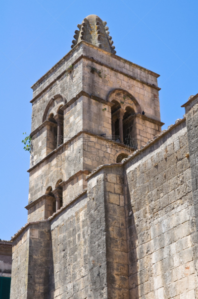 Church of St. Pancrazio. Tarquinia. Lazio. Italy.