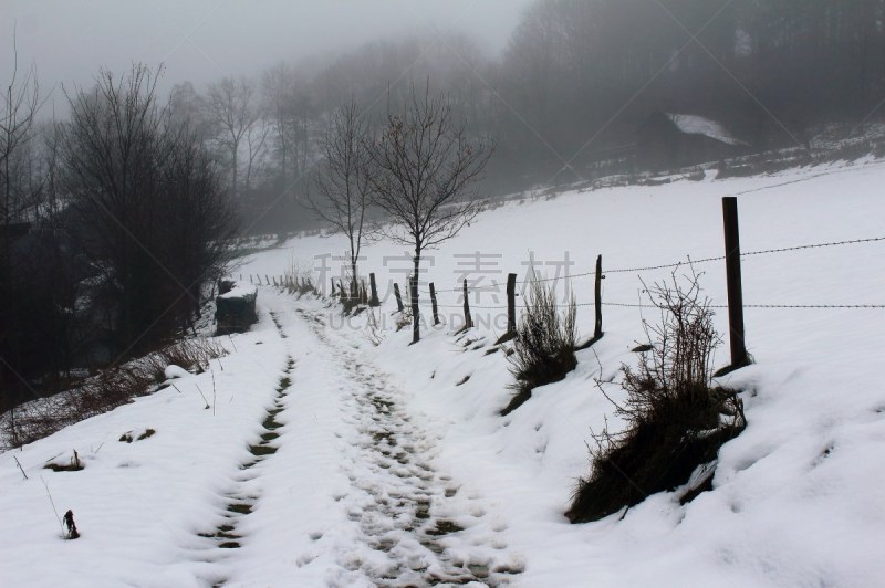 温度,水平画幅,套色版,雪,冬天,风景,深雪,雪花,自然,自然现象