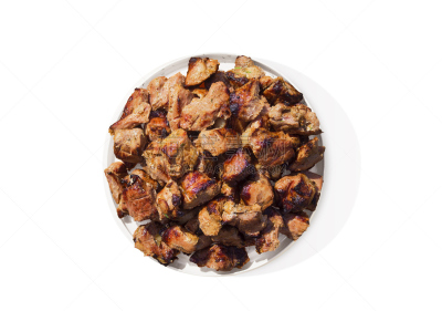 格子烤肉,肉,盘子,lloyd bacon,水平画幅,熏猪肉,白色,晚餐,清新,烤肉串