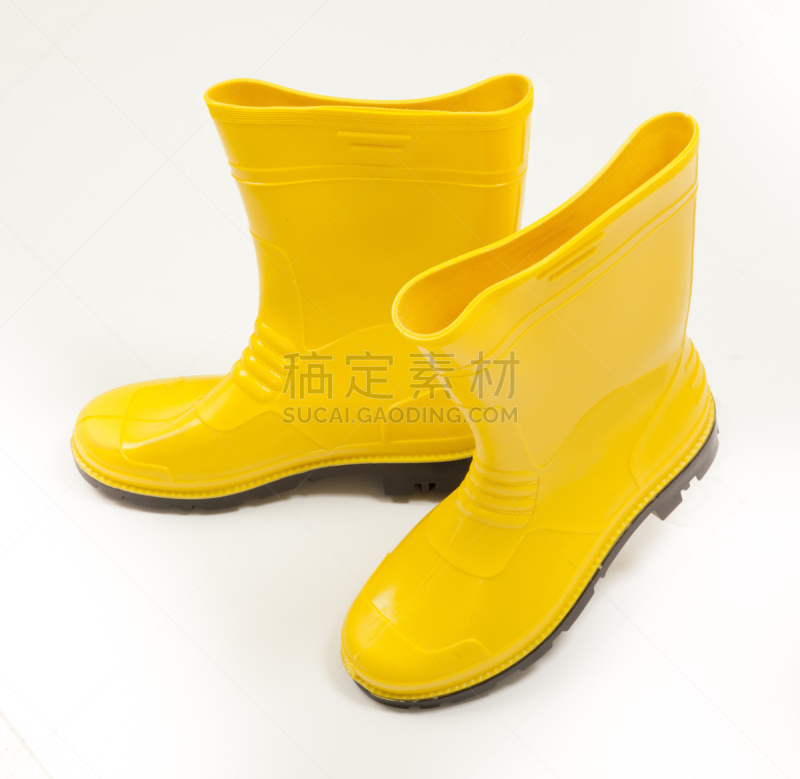 黄色,雨鞋,新的,水平画幅,鞋套,无人,湿,户外,塑胶,干的