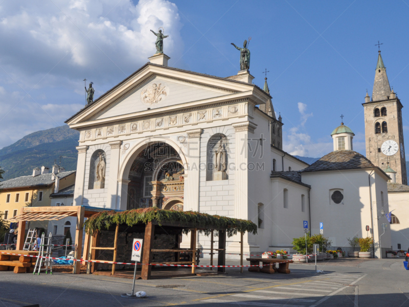 奥斯塔山谷,大教堂,教堂,圣玛利亚阿斯塔教堂,church of santa maria assunta,john the baptist,浸信会,欧洲,圣诞老人,图像