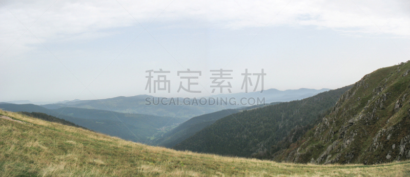 孚日省,阿尔萨斯,气球,地形,大麦町,黑森林,东欧大草原,天空,草原