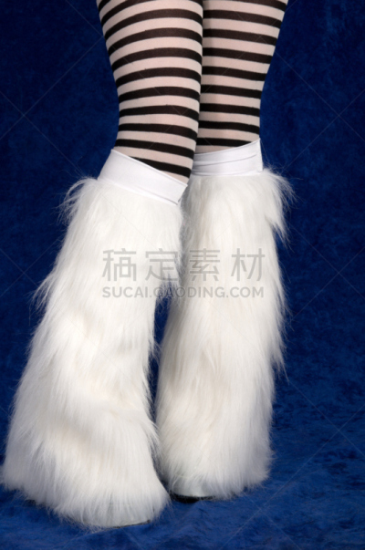 腿,女人,羊毛帽,毛皮,袜套,奇异服装,紧身裤,大腿,垂直画幅,美