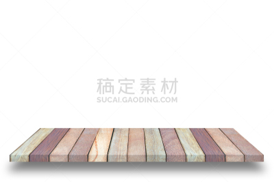 架子,空的,桌子,木制,礼物,墙,白色背景,商品,分离着色