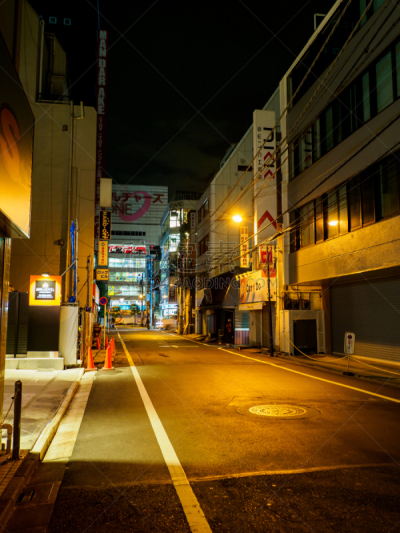 日本,秋叶原,东京,垂直画幅,美,地形,建筑,夜晚,户外,观光船