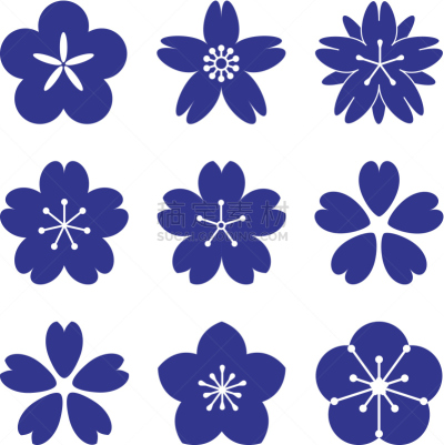 樱之花,樱花,垂直画幅,美,樱桃,绘画插图,传统,符号,亲昵,花束
