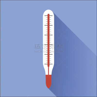 温度计,矢量,平坦的,热成像,气候,寒冷,热,一个物体,测量工具,华氏温标
