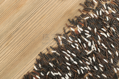 野生米,背景,生食,黑色,传统,素食,蔬菜,食品,米,长的
