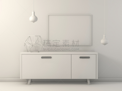 边框,室内,三维图形,办公室,水平画幅,无人,绘画插图,巨大的,灯