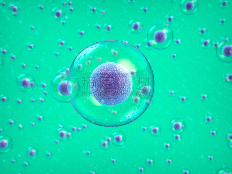 3D Human Cell Background