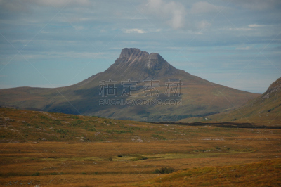 山,苏格兰,思塔可波利,韦斯特罗斯,水平画幅,阿勒浦,inverpolly nature reserve,无人,户外,摄影