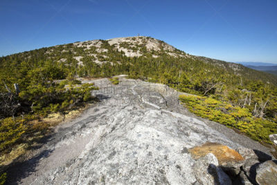花岗岩,山,千禧穹顶,火警观察塔,更新世时期,裸子植物,冰河时代,新罕布什,水平画幅,无人