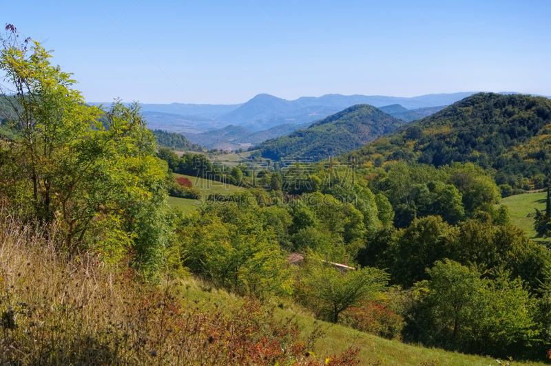 地形,克尔必耶雷斯山脉,法国,南,水平画幅,山,岩石,无人,朗格多克-鲁西永,欧洲