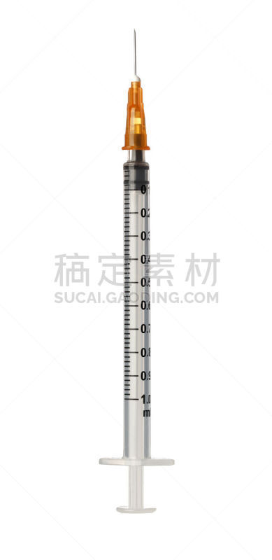 注射器,背景分离,分离着色,针,手术缝合,药,剪贴路径,白色背景,垂直画幅