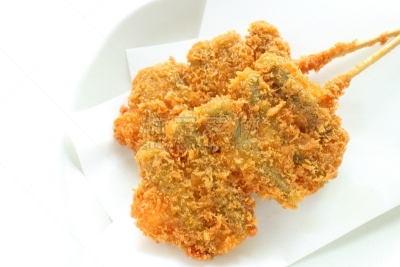 炸制食物,日本食品,蔬菜,面包,碎屑,留白,水平画幅,无人,日本,白色背景