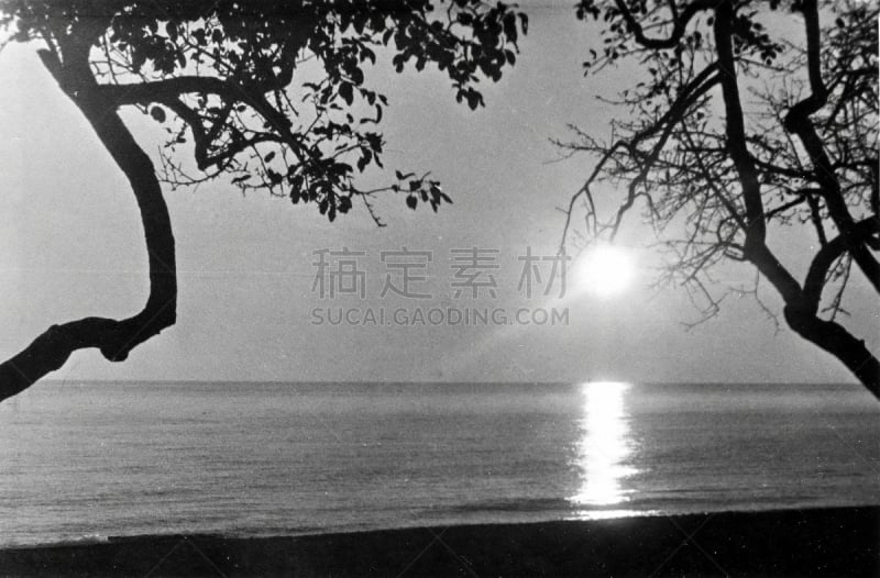 1971,南,传统,水,新的,水平画幅,地形,档案,无人,乡村