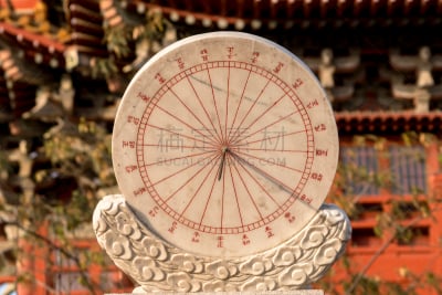 日晷,过去,远古的,古代文明,时间,宫殿,水平画幅,石材,钟,中国