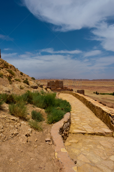 clay buildings in Aït Benhaddou