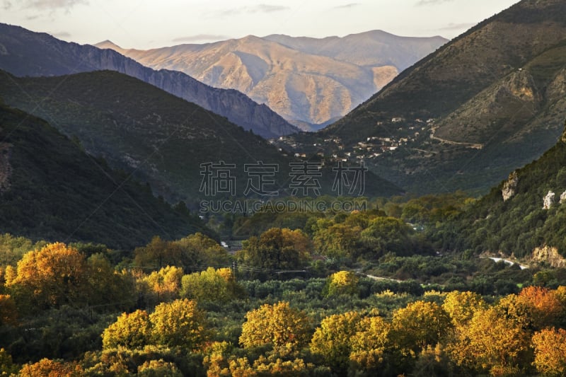 地形,乡村,希腊,非都市风光,水平画幅,山,透过窗户往外看,无人,户外,山脉