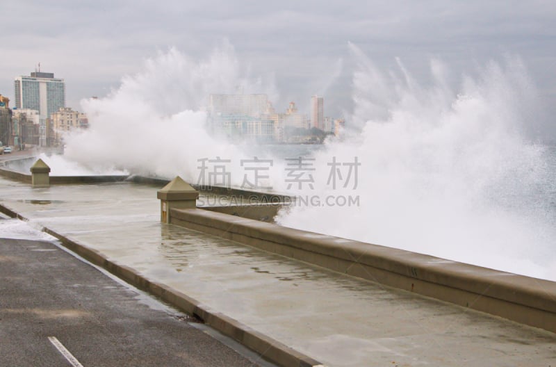 玛丽卡大道,破浪堤,水平画幅,无人,路,古老的,河堤,户外,房屋,岛